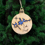 Load image into Gallery viewer, Lake Powell Ornament, CO, AZ, Wood, Engraved
