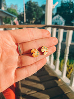 Load image into Gallery viewer, Art Teacher Paint Palette Earrings
