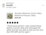 Load image into Gallery viewer, Wooden Milestone Cards
